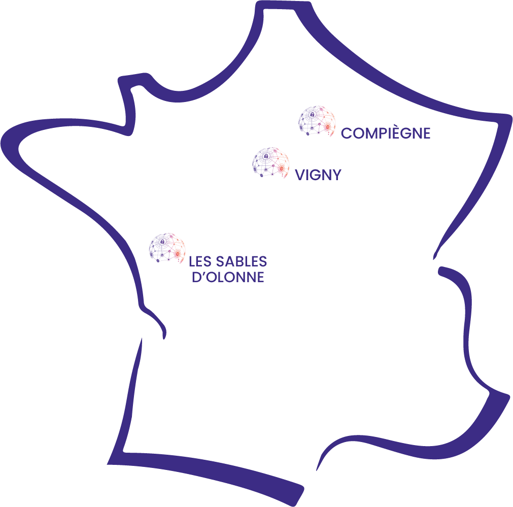 Carte de France - Nous trouver